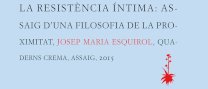 Club de lectures de filosofia per pensar en el món, amb Felicitat Llop