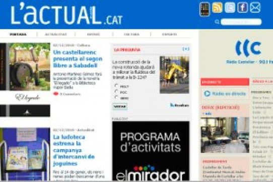 LACTUAL.cat ha atret 2.000 lectors el primer mes