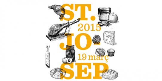 Imatge del cartell promocional de la Diada de Sant Josep 2015.