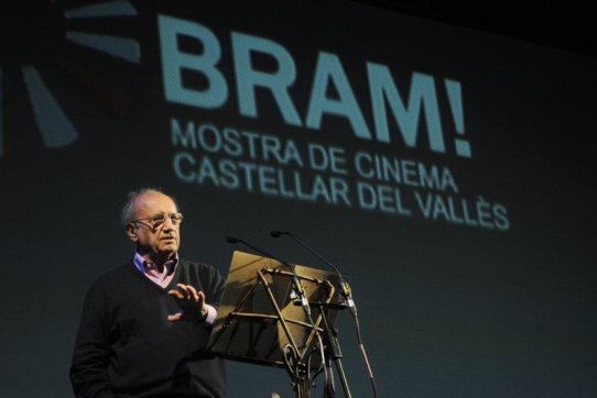 El cineasta Pere Portabella, a l'acte inaugural de BRAM!