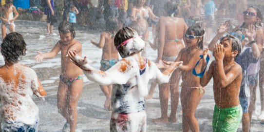 El bany d'escuma serà una de les activitats de dissabte de la Festa Major de Sant Feliu.