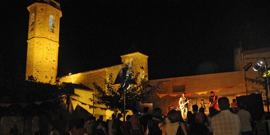 La pl. del Dr. Puig acollirà gran part de les activitats de la Festa  Major de Sant Feliu del Racó.