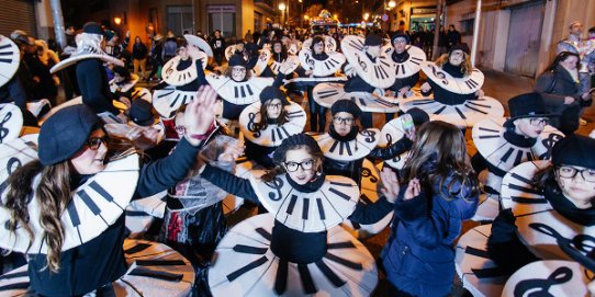 Imatge de l'edició 2018 de la Rua de Carnaval a Castellar.