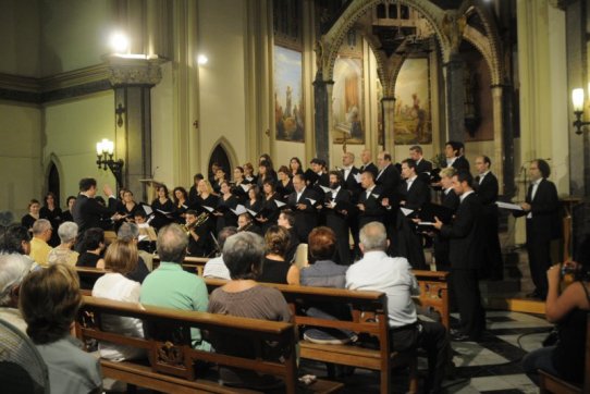 El concert de la Diada Nacional de Catalunya va anar a càrrec de la Coral Sant Jordi