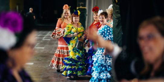 Imatge d'una edició anterior de la Feria de Abril.