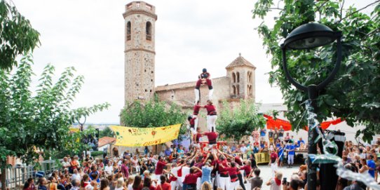 Els Castellers de Castellar actuaran a Sant Feliu del Racó diumenge 7 de juliol.