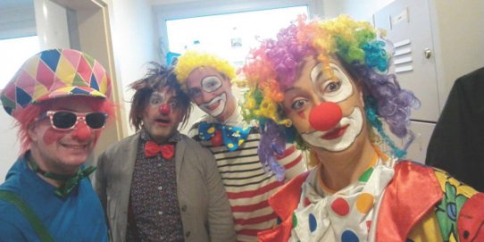 Clowns d'Ethos actuaran a Castellar dissabte 19 d'octubre.