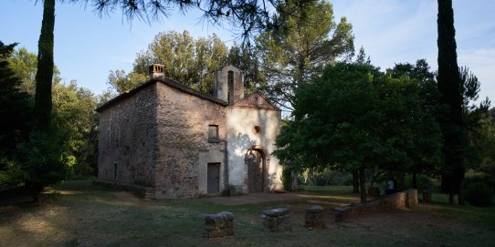 Imatge de l'ermita de les Arenes.