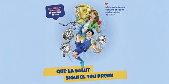 Imatge promocional de la campanya d'enguany. 