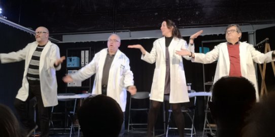 Imatge d'una representació anterior de "Màsters".