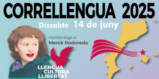 Imatge promocional del Correllengua 2025.