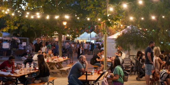 Imatge d'una edició d'una edició anterior del Tast d'Estiu. 