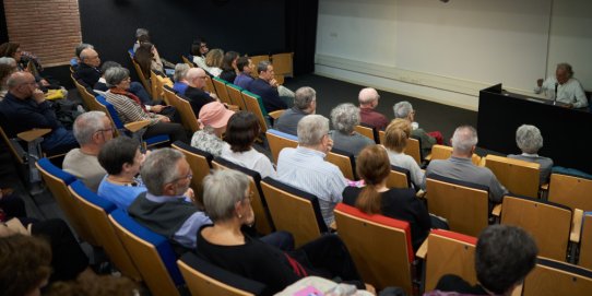 Imatge d'una xerrada "Parlem de música" de la temporada 2024-2025.