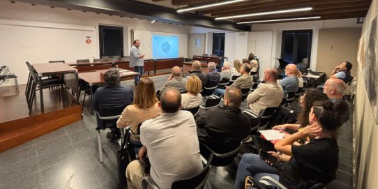 Una imatge de l'audiència pública duta a terme dimecres passat, 8 d'octubre. 