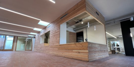 Imatge d'arxiu del Casal de gent gran la plaça Major.