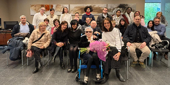 Una imatge de l'acte de celebració. 