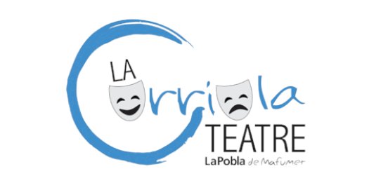 Logotip de La Corriola Teatre.