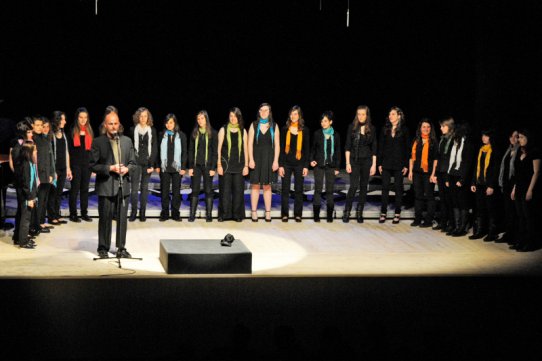 Concert de la Coral Sant Esteve i del Cor Infantil Orfeo Catala, a l'Auditori