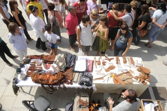El Mercat d'Artesania es va celebrar el 2009 a la pl. Calissó