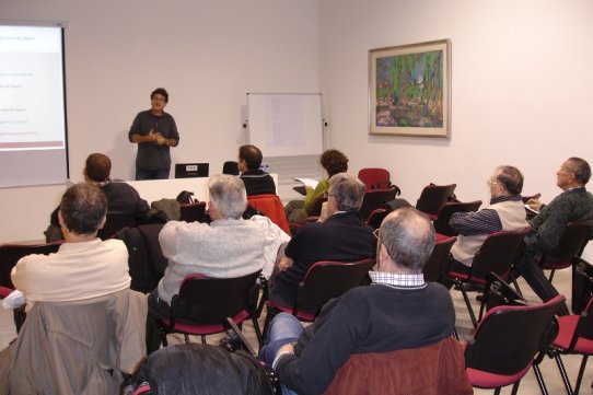 Imatge de la sessió del 41è Fòrum Ambiental celebrada el 22 de desembre de 2010