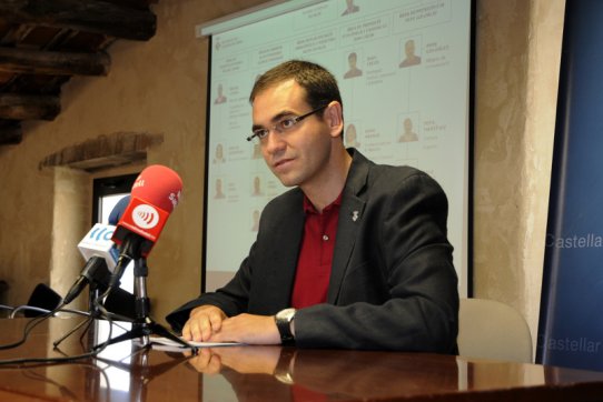 L'alcalde de CAstellar, Ignasi Giménez, ha presentat el cartipàs municipal 2011-2015