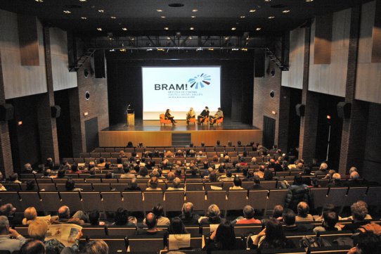 Vista general de l'Auditori durant la sessió inaugural del BRAM! 2012