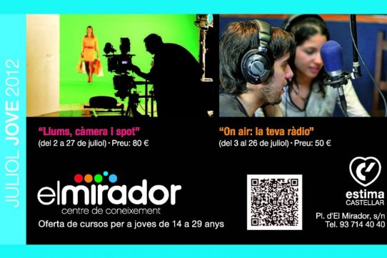 Imatge promocional del Juliol Jove 2012 a El Mirador