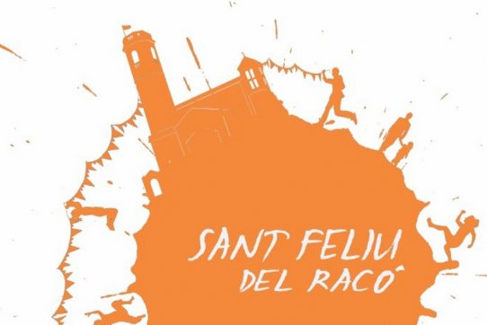 Fragment del cartell de la Festa Major de Sant Feliu del Racó