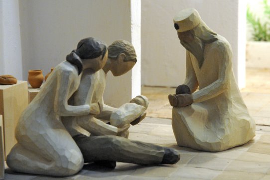 Imatge d'un dels diorames de la 62a Exposició de Pessebres de Castellar