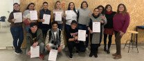 Nou persones completen el curs de llengua catalana que ofereixen el Servei Local de Català i el Servei de Primera Acollida