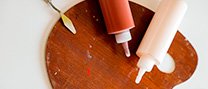 Tarda de pintura amb llenços