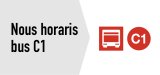 La línia de bus C1 amplia el servei a partir de l'01/10
Consulta'n els nous horaris
