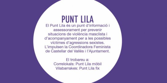 El Punt Lila comptarà amb un punt fix a Vilabarrakes i un altre de mòbil al Correlokals.