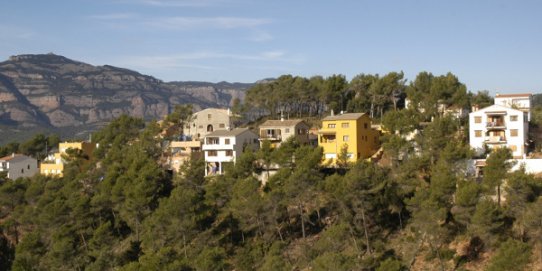 Vista d'El Balcó de Sant Llorenç.