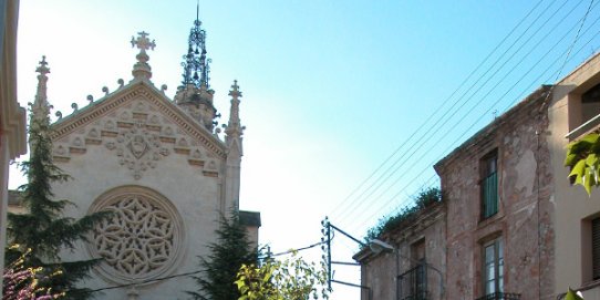 Imatge de l'església de Sant Esteve.