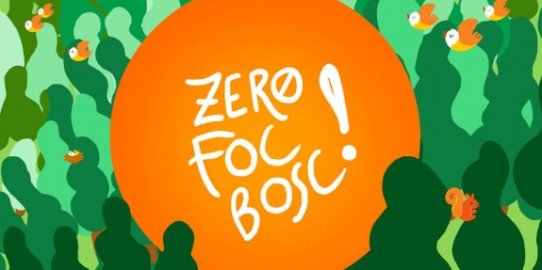 Imatge promocional del joc "Zero Foc al Bosc".