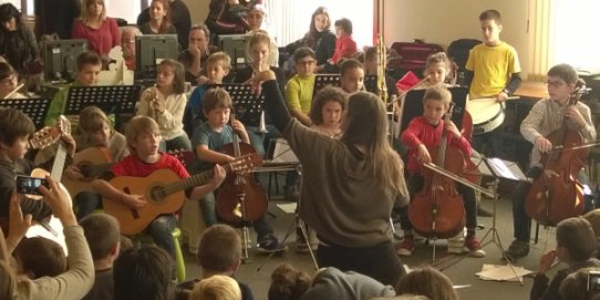 Una edició anterior de l'Hora del Conte Infantil a càrrec d'Acció Musical Castellar.