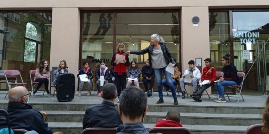 Imatge d'una edició anterior del Dia Mundial de la Literatura Infantil.