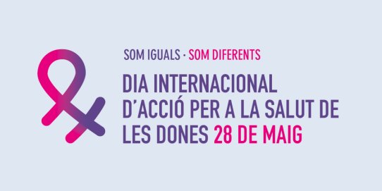 Imatge promocional de les activitats al voltant del Dia de la Salut de les Dones.
