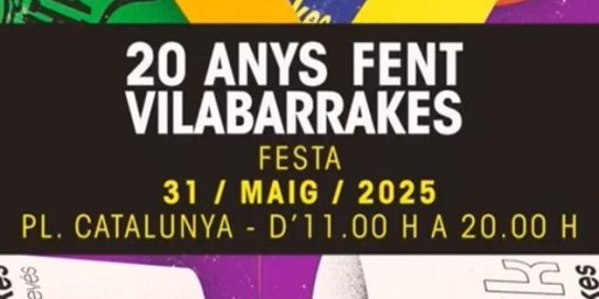 Fragment del cartell promocional de la proposta.