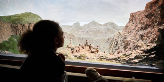 Imatge d'arxiu de l'exposició de pessebres.