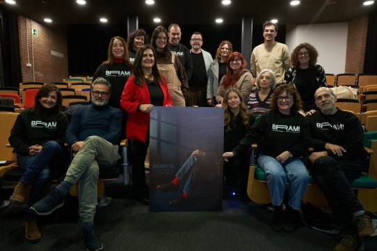 Foto de família dels organitzadors i col·laboradors del BRAM! 2026