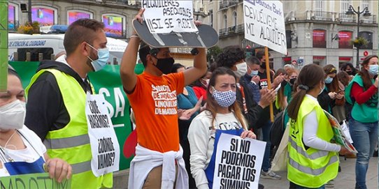 Fotograma de "Dónde vamos a vivir. Mujeres contra el desahucio".