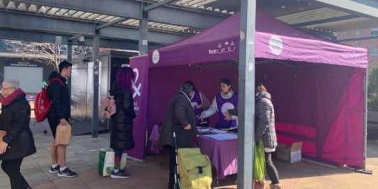 La carpa estarà instal·lada tot el matí a la plaça d'El Mirador.