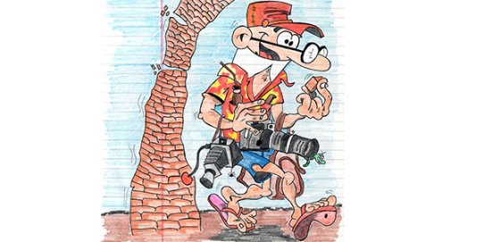 Part del cartell de l'exposició.