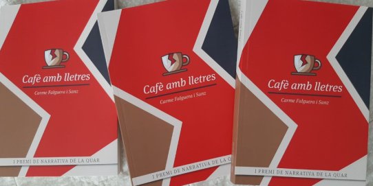 Imatge del llibre "Cafè amb lletres".