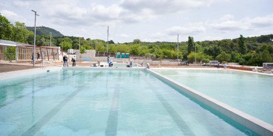 La Piscina Municipal Colobrers, en una imatge de la setmana passada.