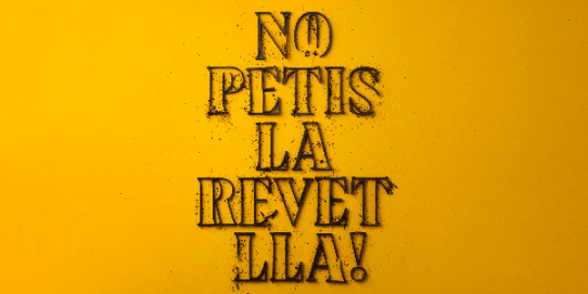 Imatge promocional de la campanya de precaucions durant les revetlles de la Generalitat.