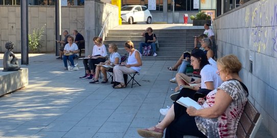 Imatge d'arxiu d'una Trobada Urban Sketchers.