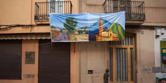 Imatge d'una edició anterior de l'activitat "Art al carrer", precursora del "Qui és qui".